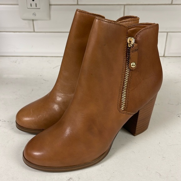 Aldo Naedia Womens Ankle Boots Color  Brown Size 6.5 - Picture 1 of 16